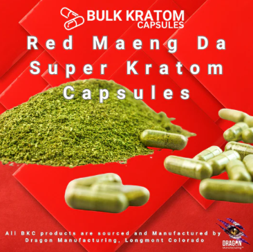 Red Maeng Da Super Kratom Capsules